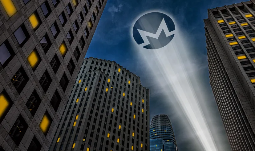 The Monero cryptocurrency logo