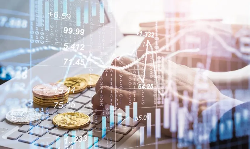 Crypto trading concept image