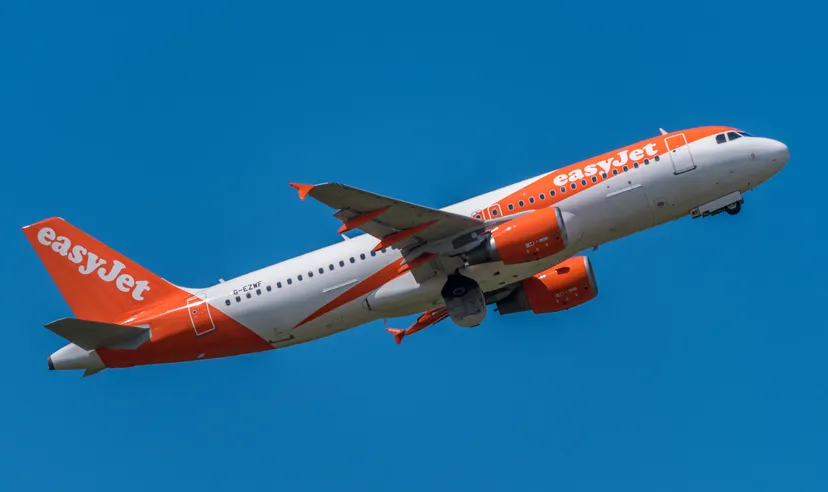Un avion Airbus au décollage