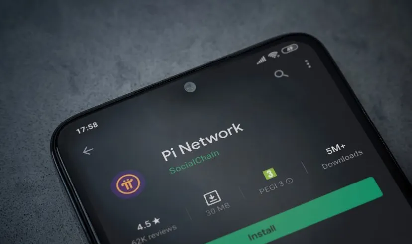 Мобильное приложение Pi Network для криптовалюты PI