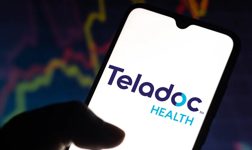 June 3, 2021, 2021, Brazil. In this photo illustration the Teladoc Health logo seen displayed on a smartphone screen