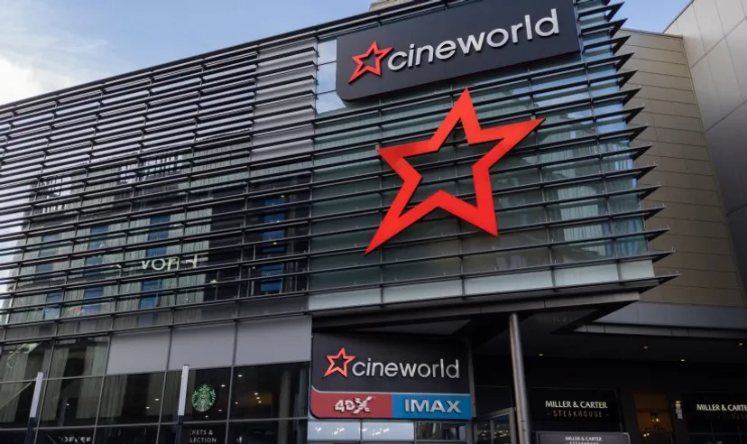 Cineworld cinema in Telford, England