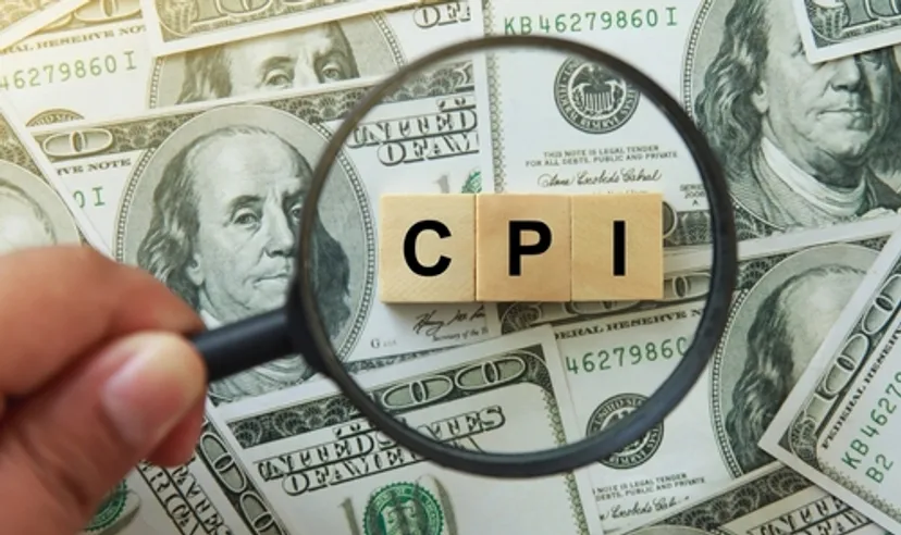CPI, consumer price index symbol.