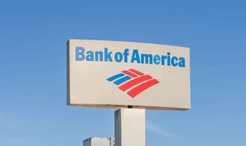 Bank of America banner