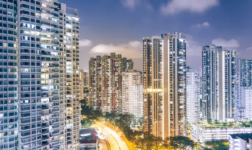 Public residential condominium building complex at Toa Payoh neighborhood in Singapore.