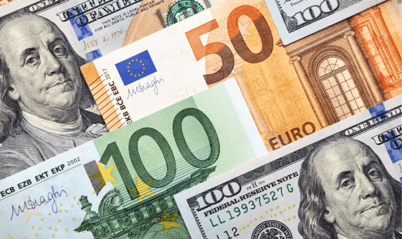 Dollar to Euros image
