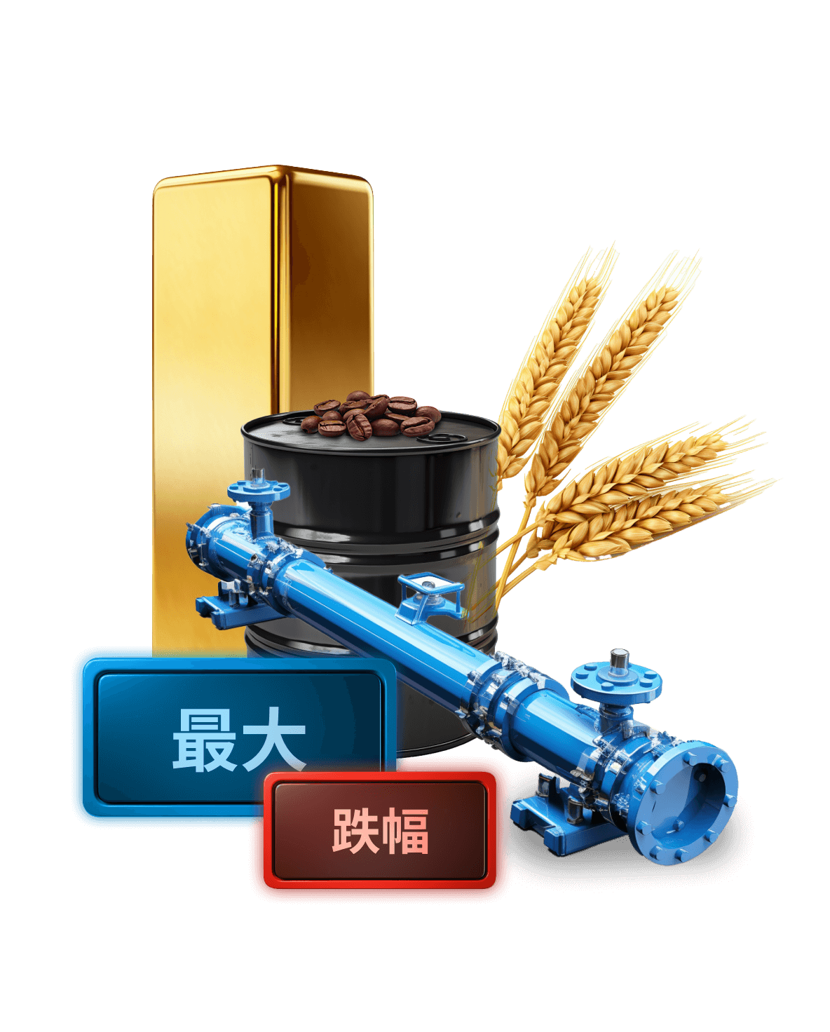 大宗商品跌幅榜