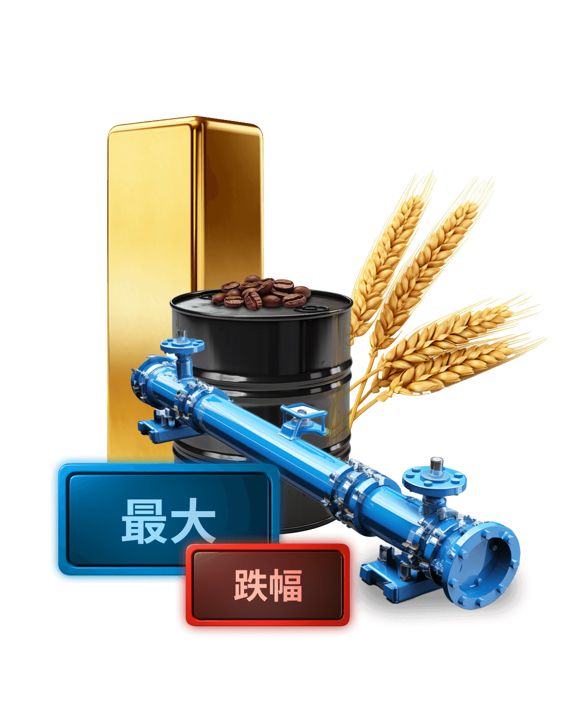 大宗商品跌幅榜