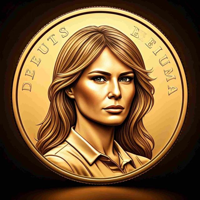 Melania coin icon