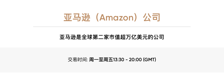 亚马逊 Amzn 股票 美股亚马逊 开始交易 Capital Com