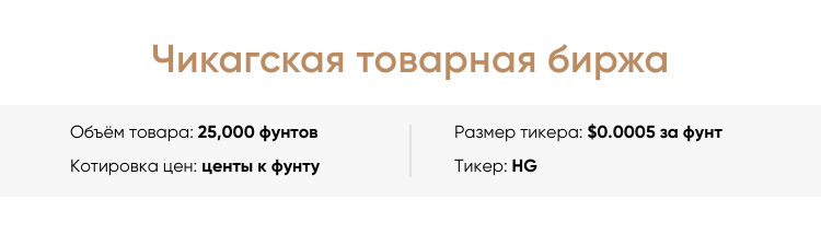 торговля медью