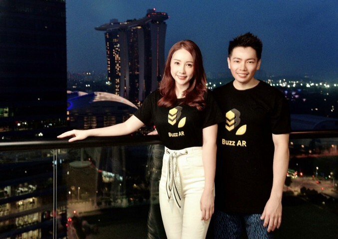 Buzz AR co-founders Bell Beh and Ken Lim Buzz AR co-founders Bell Beh and Ken Lim