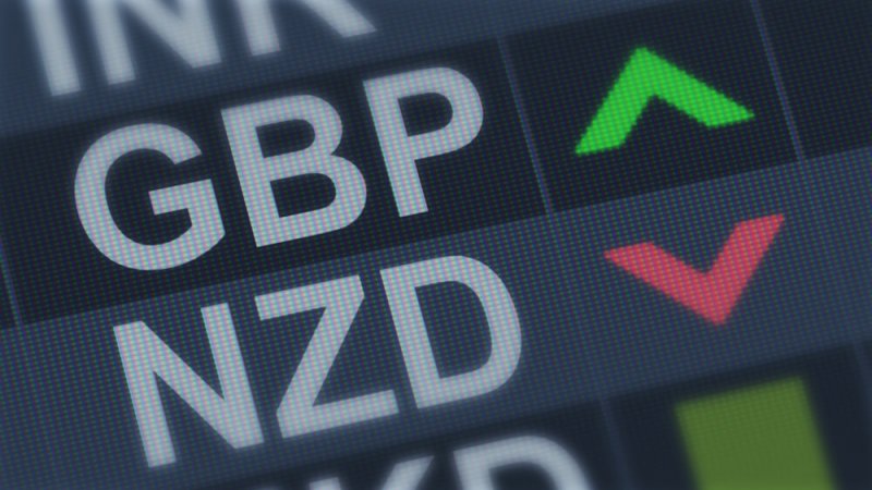 GBP and NZD forex pair