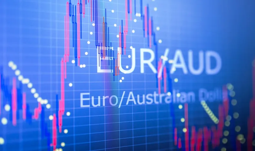 Euro and Australian Dollar Forex pair