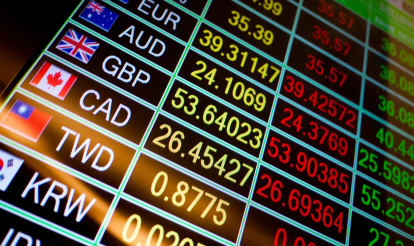 Currency exchange board