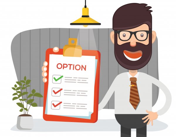 Learn more about option