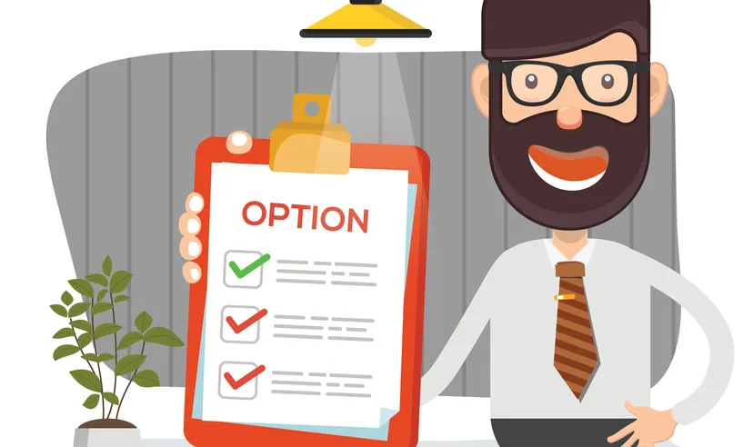 Learn more about option