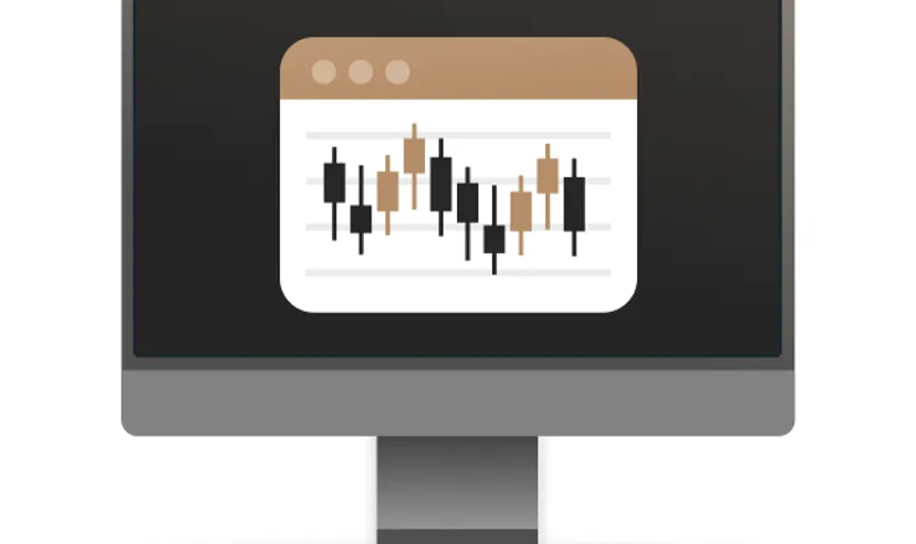 graph on the screen